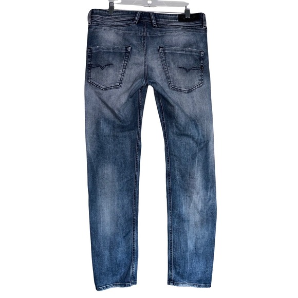 Diesel Belther Jeans Mens Approx 33x30.5 2016 Fit Stretch Denim Pants Designer